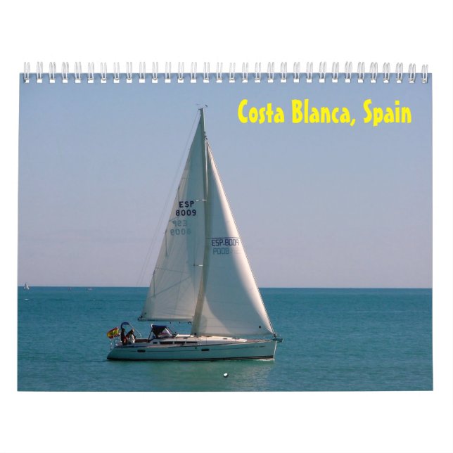 Costa Blanca, Spain Calendar (Cover)