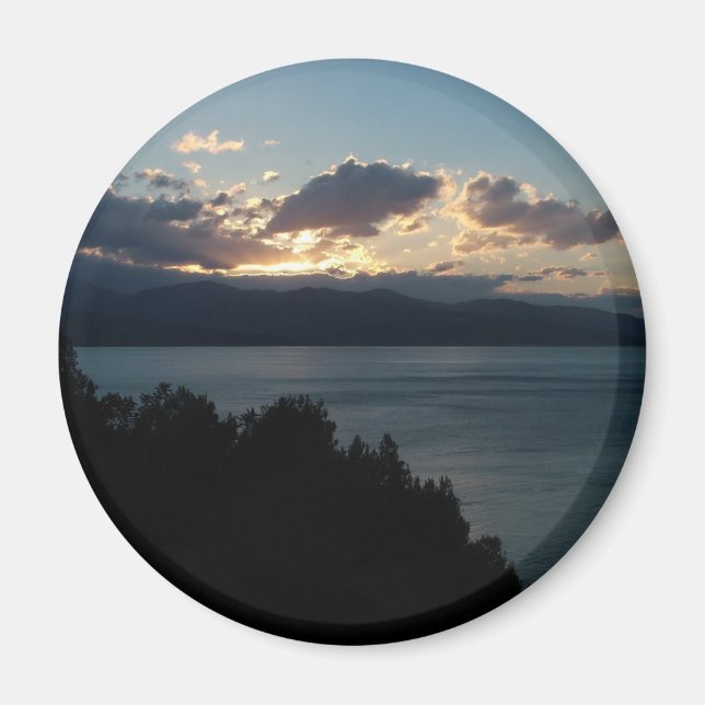 Costa del Cilento Sunrise custom magnet (Front)