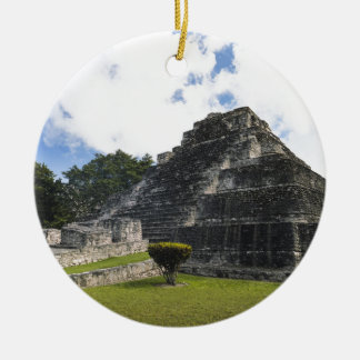 Costa Maya Chacchoben Mayan Ruins Ceramic Tree Decoration