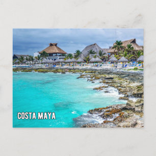 Costa Maya Mexico Postcard