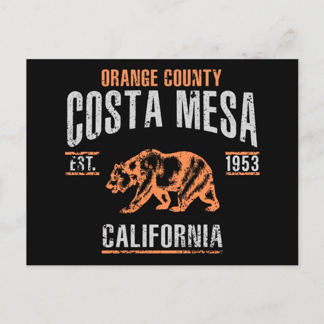 Costa Mesa Postcard (Front)