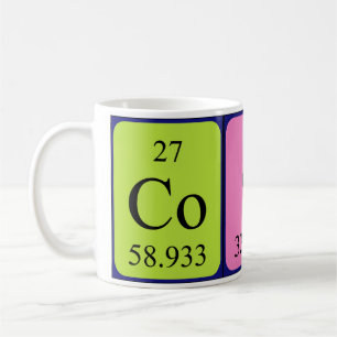 Costa periodic table name mug