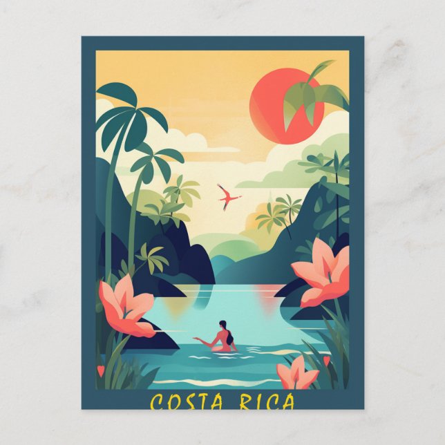 COSTA RICA #1 POSTCARD (Front)