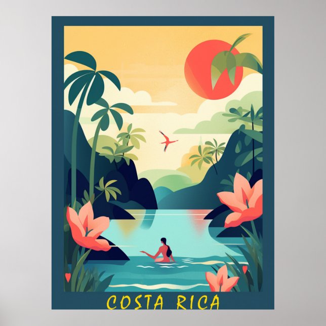 COSTA RICA #1 POSTER (Front)