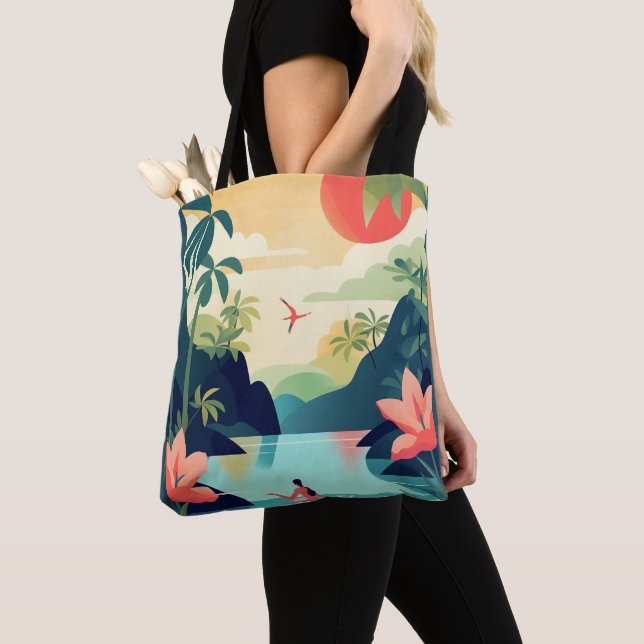 COSTA RICA #1 TOTE BAG (Close Up)