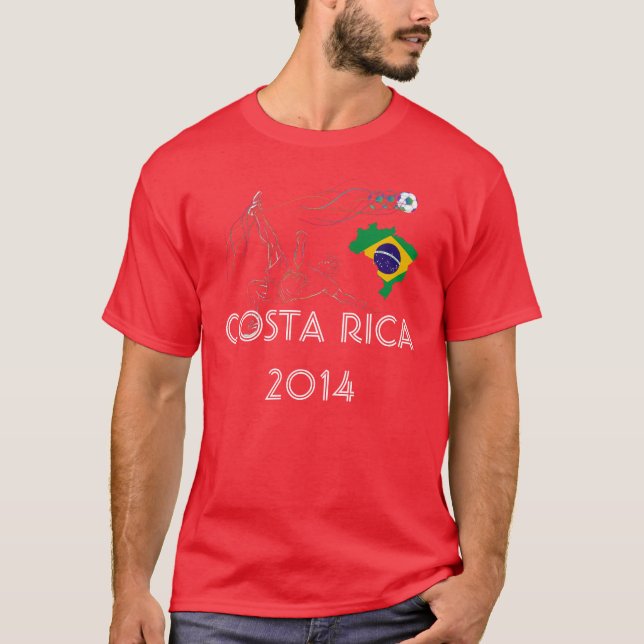 COSTA RICA 2014 T-Shirt (Front)
