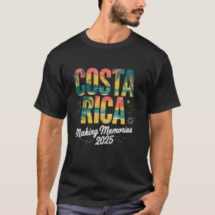 Costa Rica 2025 Making Memories Matching Family Va T-Shirt