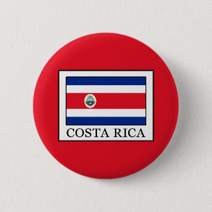 Costa Rica 6 Cm Round Badge