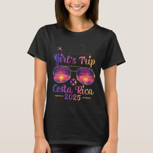 Costa Rica Beach Summer Sungl Girls Trip 2025 T-Shirt