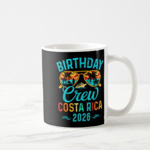Costa rica birthday crew vacation 2026 family coffee mug