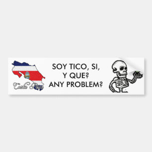 Costa Rica Bumper Sticker