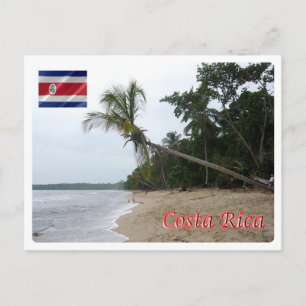 Costa Rica - Cahuita Beach - Postcard