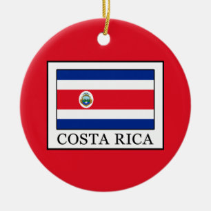 Costa Rica Ceramic Tree Decoration