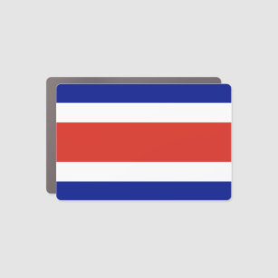 Costa Rica Civil Flag Car Magnet
