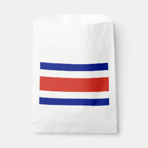 Costa Rica Civil Flag Favour Bag
