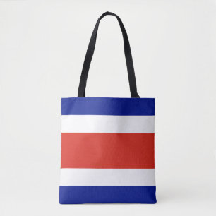 Costa Rica Civil Flag Tote Bag