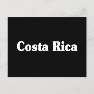 Costa Rica Classic Style Postcard