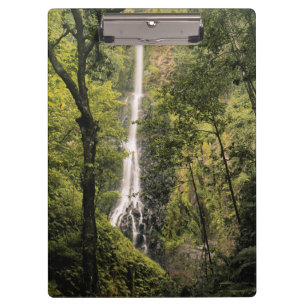 Costa Rica, Cocos Island, Wafer Bay Waterfall Clipboard