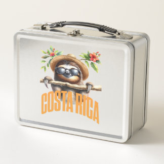 Costa Rica cool sloth Classic T-Shirt Metal Lunch Box