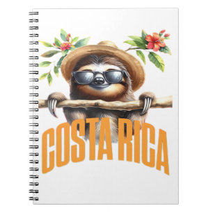 Costa Rica cool sloth Classic T-Shirt Notebook