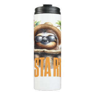 Costa Rica cool sloth Classic T-Shirt Thermal Tumbler