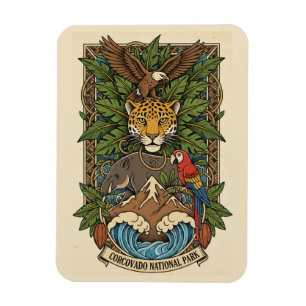 Costa Rica Corcovado National Park Magnet