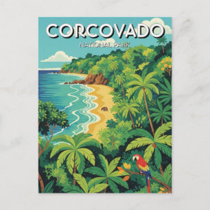 Costa Rica Corcovado National Park Postcard