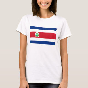 Costa Rica – Costa Rican National Flag T-Shirt