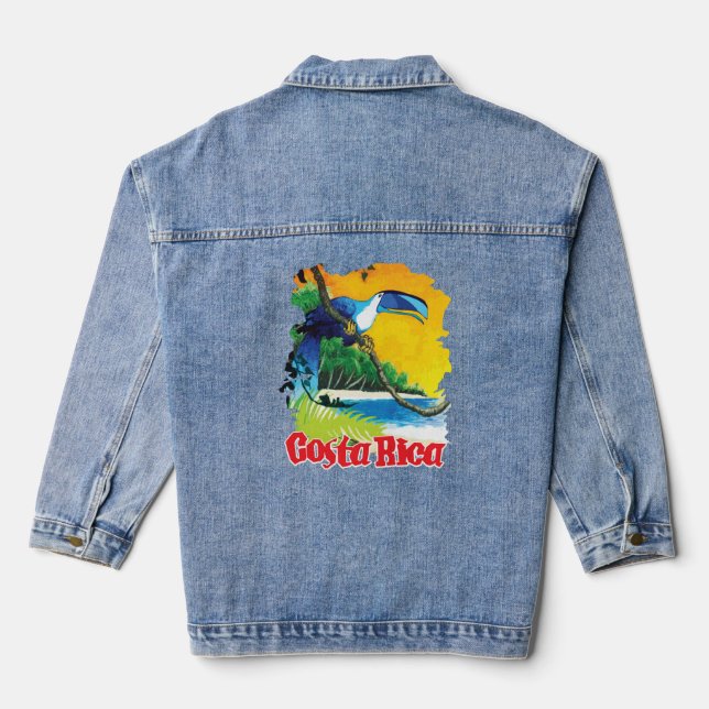 Costa Rica Denim Jacket (Back)