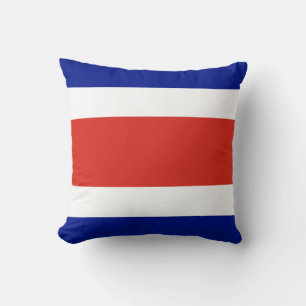 Costa RIca Flag American MoJo Pillow