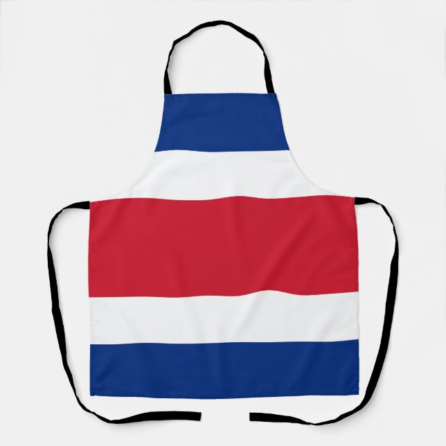 Costa Rica flag Apron (Front)