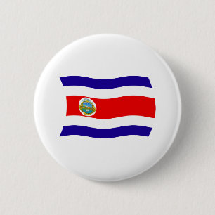 Costa Rica Flag Button