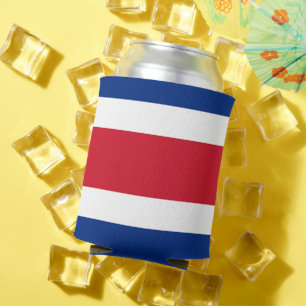 Costa Rica flag Can Cooler