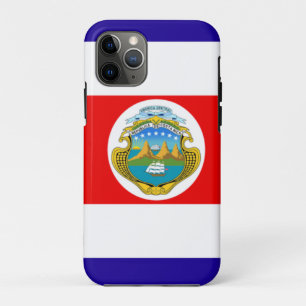 Costa Rica flag iPhone 11 Pro Case
