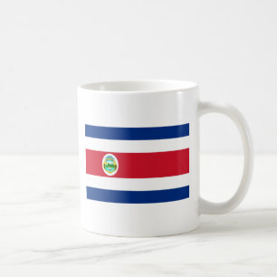 Costa Rica Flag Coffee Mug