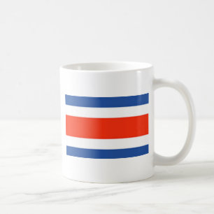 Costa Rica Flag Coffee Mug