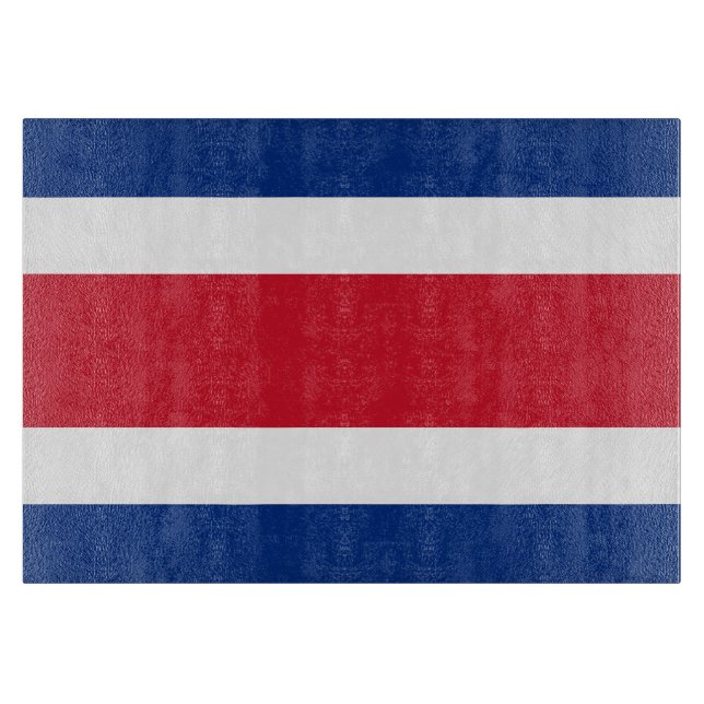 Costa Rica flag Cutting Board (Front)