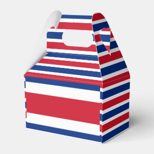 Costa Rica Flag Favour Box
