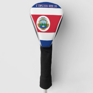 Costa Rica Flag Gorgeous Patriotic Golf Head Cover