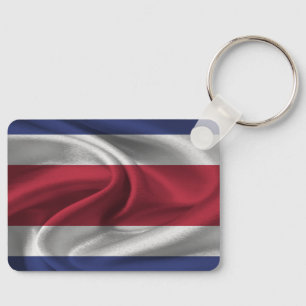 Costa Rica Flag Keychain