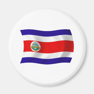 Costa Rica Flag Magnet