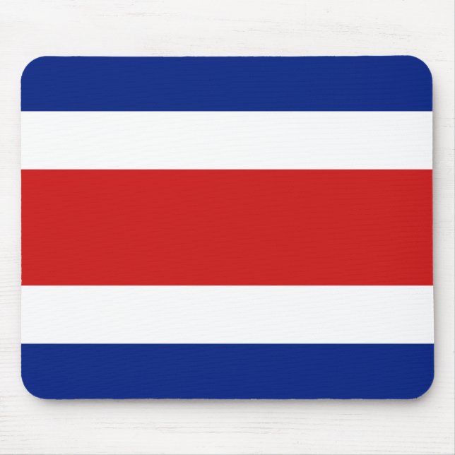 Costa Rica Flag Mousepad (Front)