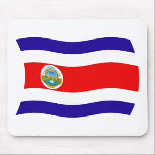 Costa Rica Flag Mousepad