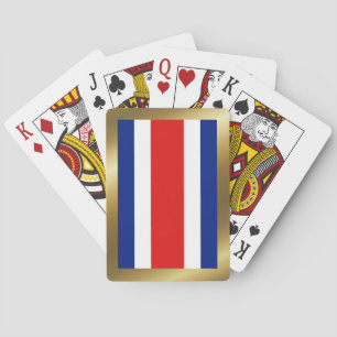 Costa Rica Flag Playing Cards