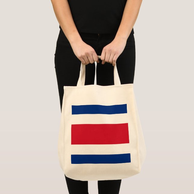 Costa Rica flag Tote Bag (Front (Product))