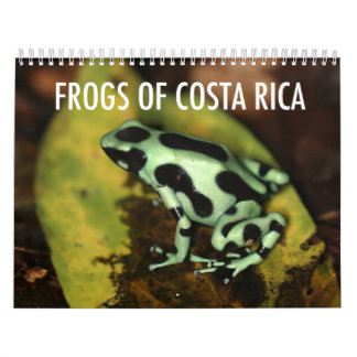 Costa Rica Frogs Calendar