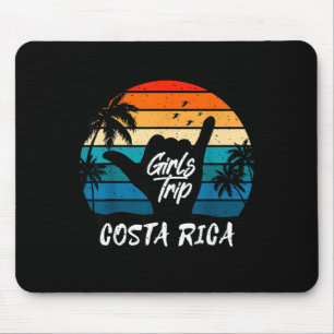 Costa rica girls trip matching costa mouse pad