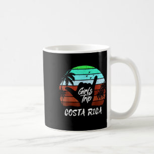 Costa rica girls trip matching vacation coffee mug