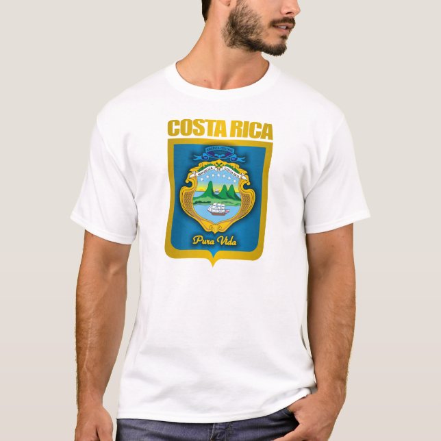 "Costa Rica Gold" Apparel T-Shirt (Front)