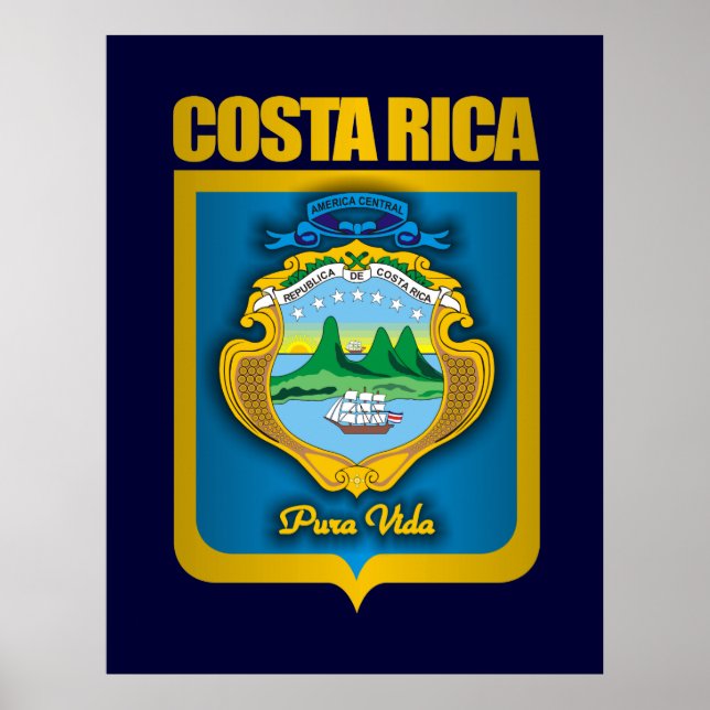 "Costa Rica Gold" Posters & Prints (Front)